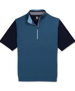 Half-Zip Jersey Vest - FJ Tour Collar