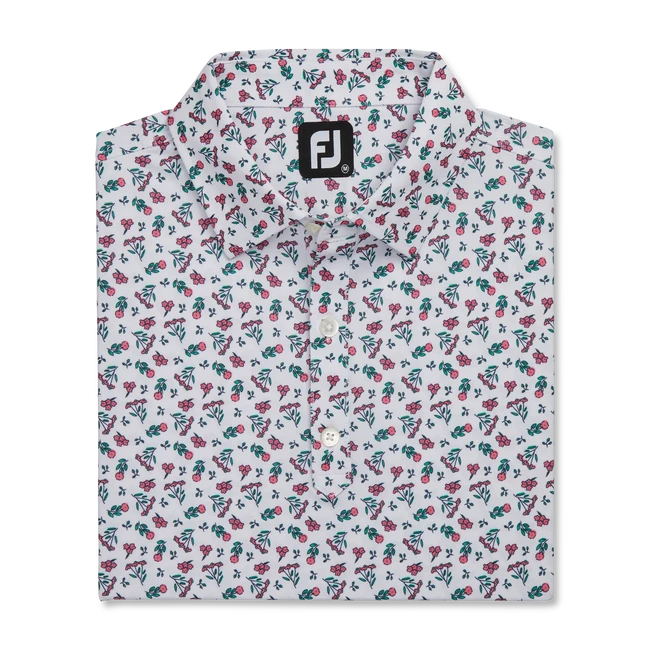 Mini Floral Lisle Self Collar