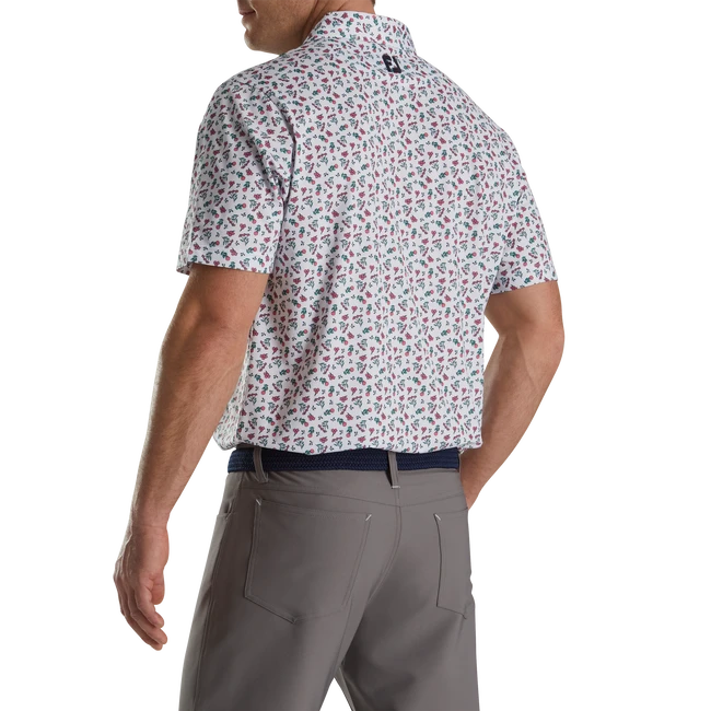 Mini Floral Lisle Self Collar - Image 3