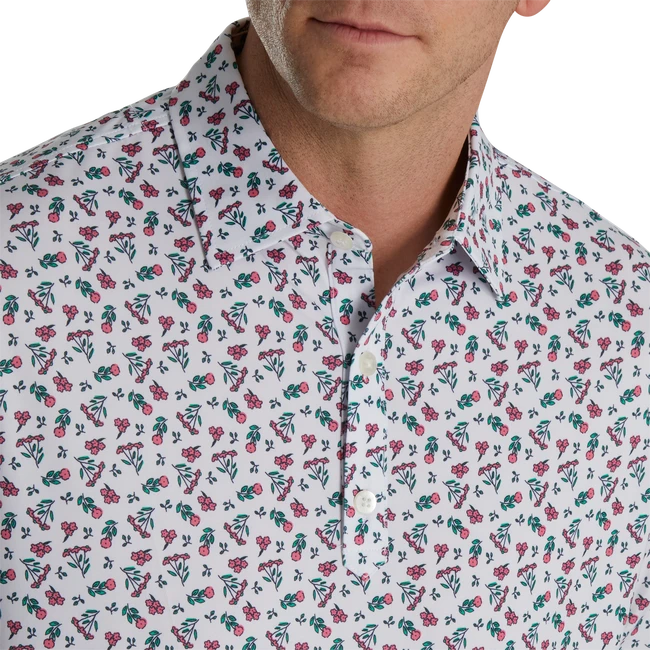 Mini Floral Lisle Self Collar - Image 4