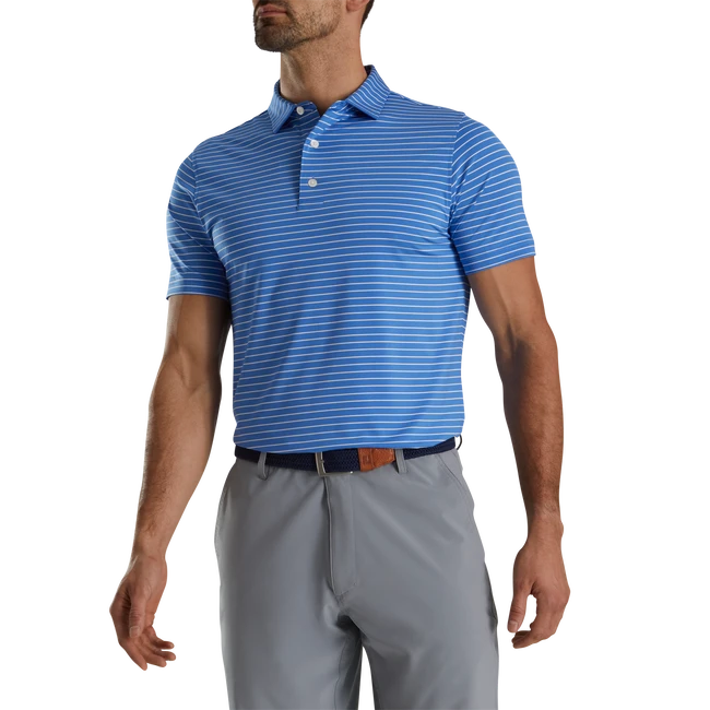 Athletic Fit Classic Stripe Self Collar - Image 2
