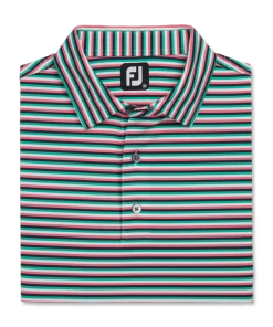 Multi Stripe Lisle Self Collar