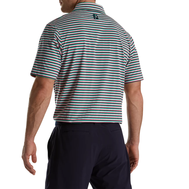 Multi Stripe Lisle Self Collar - Image 3