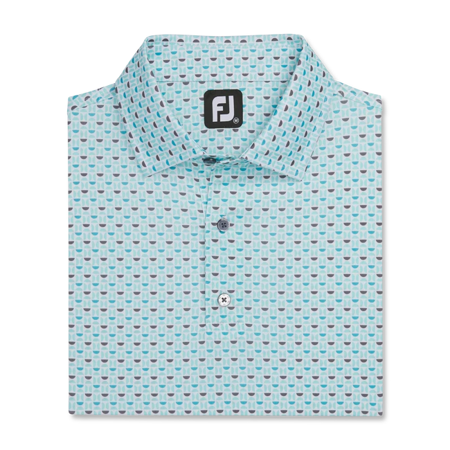 Lisle Half Moon Geo Self Collar Lisle Half Moon Geo Self Collar -FootJoy Store FJ 28448 01