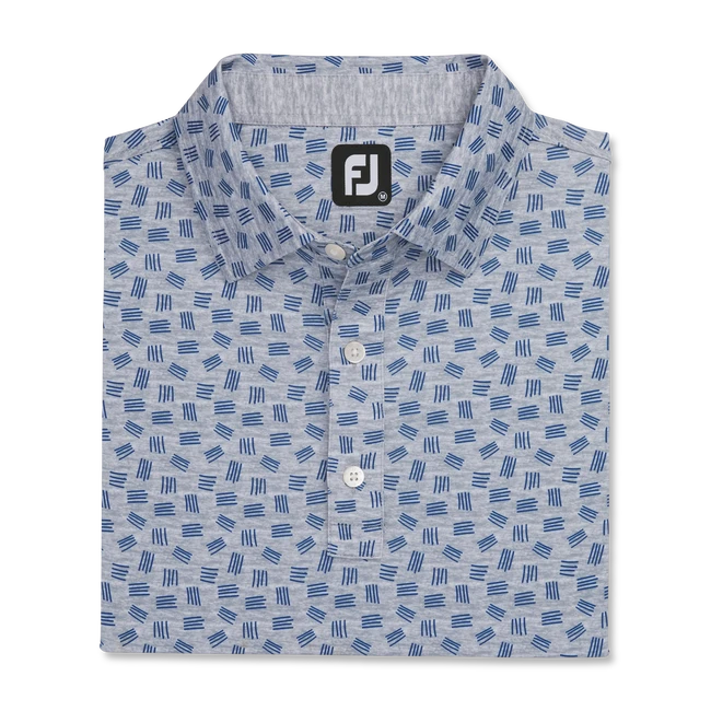 Lisle Sketched Print Self Collar