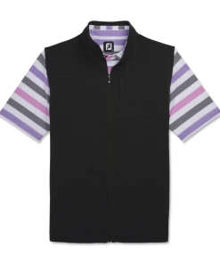 Ottoman Knit Full-Zip Vest