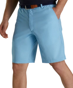 Tonal Print Lightweight Shorts 9" Inseam