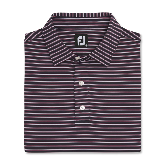 Stretch Lisle Pinstripe