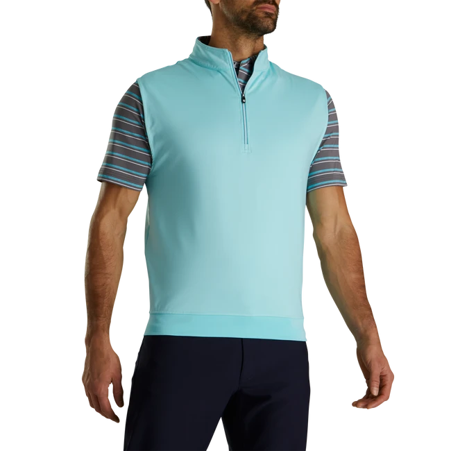 Half-Zip Jersey Vest - Image 2