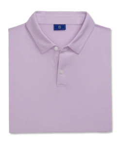 Athletic Fit Solid Jersey Self Collar