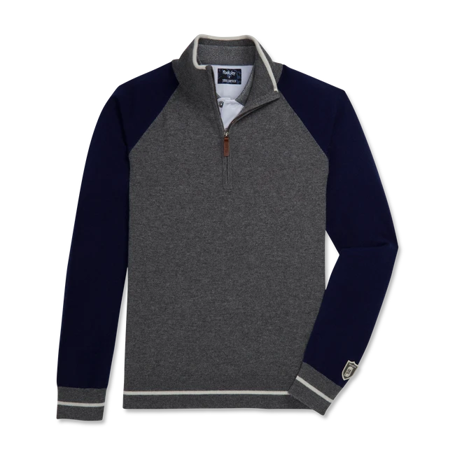 Cashmere Quarter-Zip Pullover