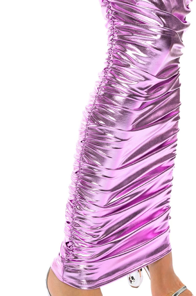 ANGEL ENERGY METALLIC MAXI SKIRT - Image 10