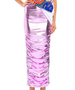 ANGEL ENERGY METALLIC MAXI SKIRT