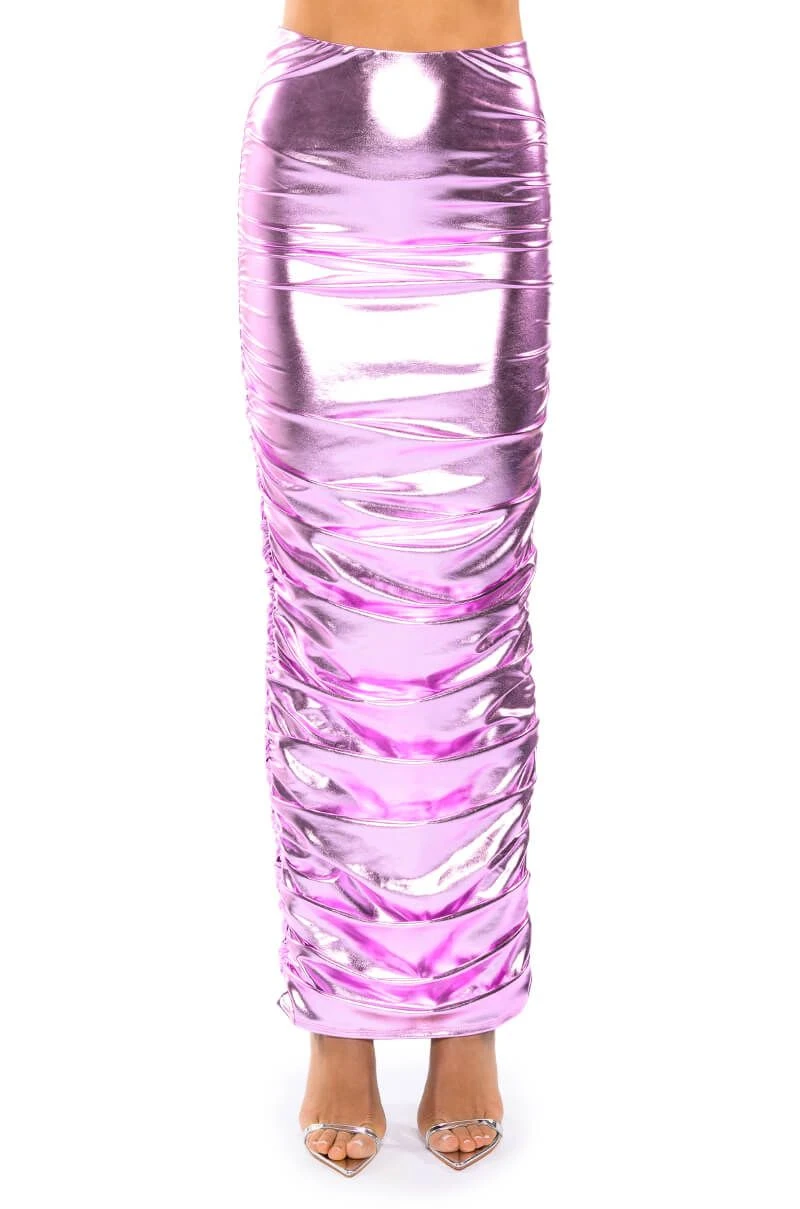 ANGEL ENERGY METALLIC MAXI SKIRT - Image 6