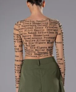 BOW DOWN MESH LONG SLEEVE TOP 7 BOW DOWN MESH LONG SLEEVE TOP -FootJoy Store bow down mesh long sleeve top beige multi 6 6