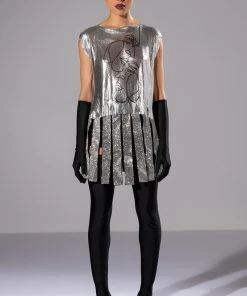 CAPTAIN OF THE TEAM RHINESTONE MINI SKIRT 4 CAPTAIN OF THE TEAM RHINESTONE MINI SKIRT -FootJoy Store captain of the team rhinestone mini skirt silver 3 3