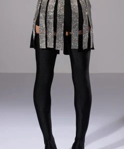 CAPTAIN OF THE TEAM RHINESTONE MINI SKIRT 8 CAPTAIN OF THE TEAM RHINESTONE MINI SKIRT -FootJoy Store captain of the team rhinestone mini skirt silver 7 7