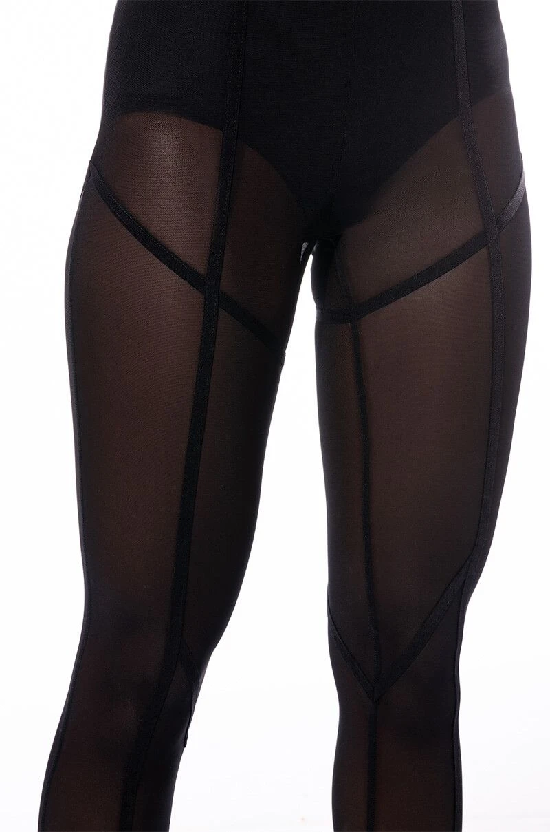 COME ALIVE SEAMED MESH LEGGING - Image 6