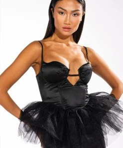 DARK ANGEL TULLE CORSET