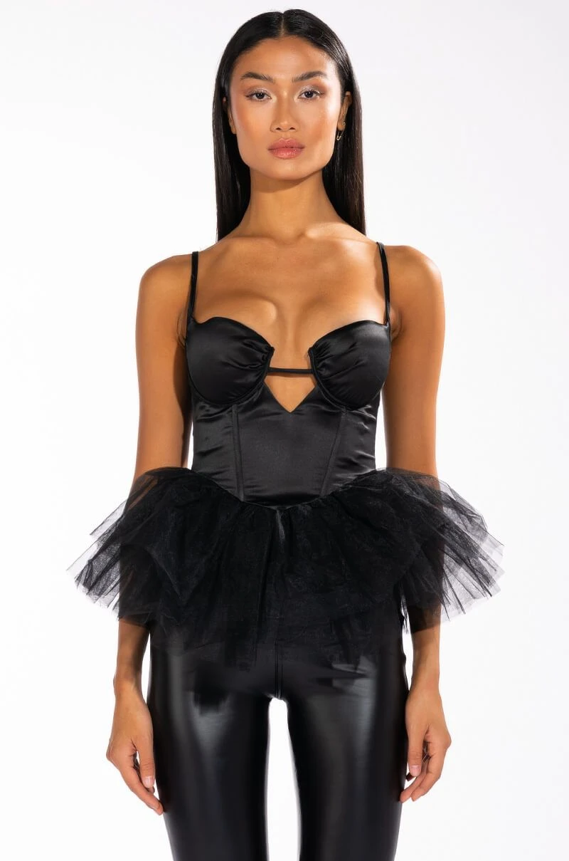 DARK ANGEL TULLE CORSET - Image 3