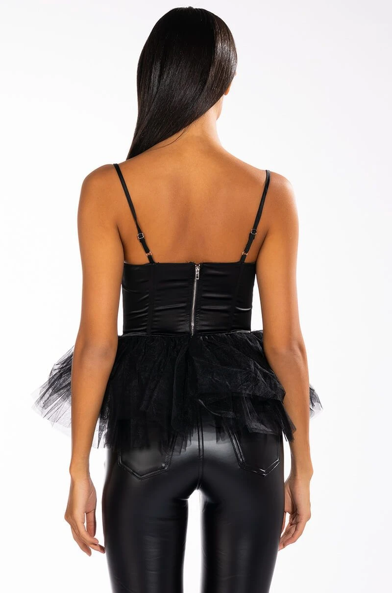 DARK ANGEL TULLE CORSET - Image 5