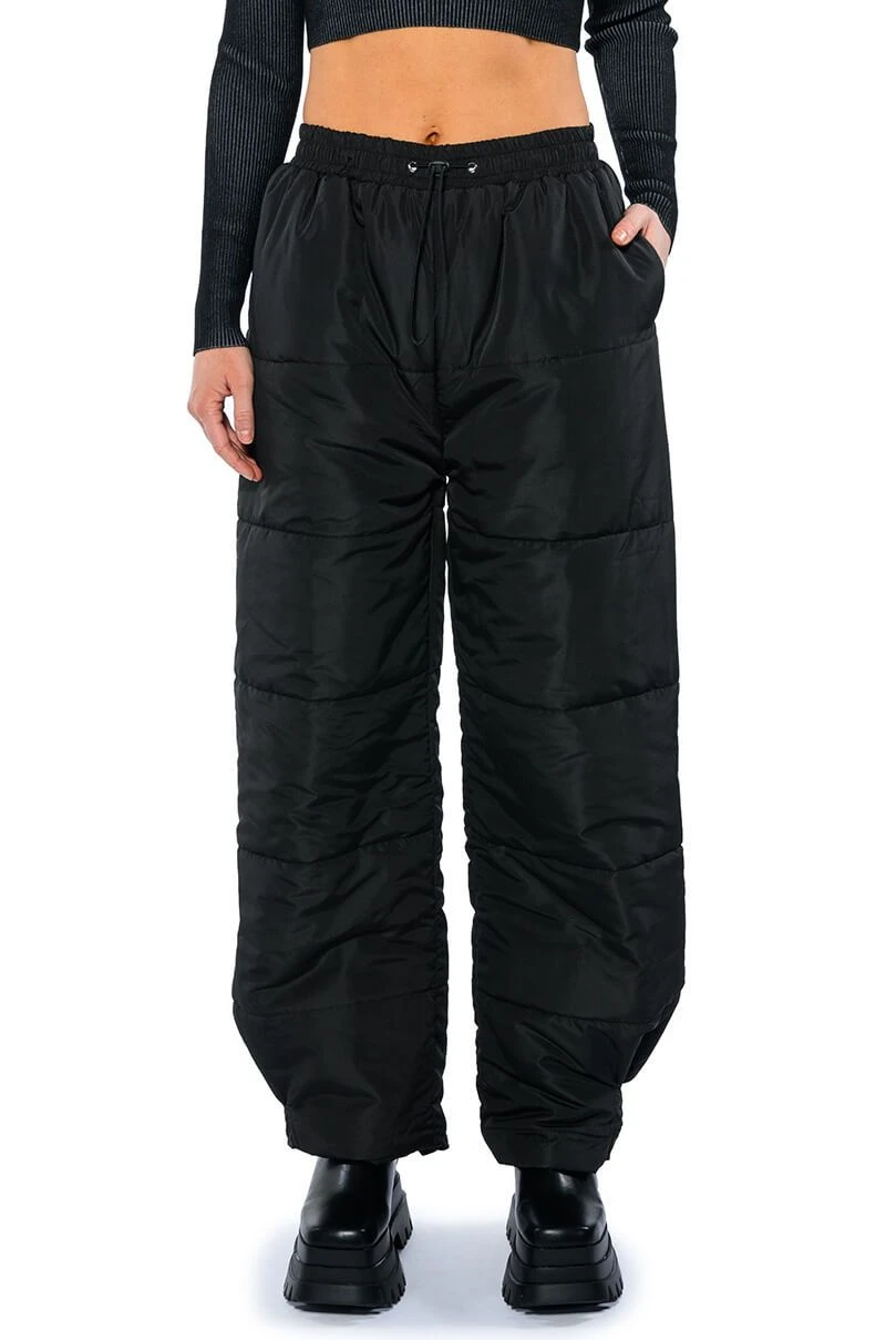 DOUBLE UP PUFFER PULL ON JOGGER - Image 4