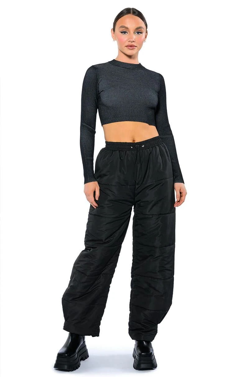 DOUBLE UP PUFFER PULL ON JOGGER - Image 6