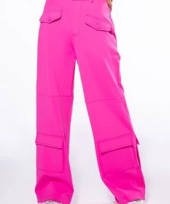 ELEVATED CARGO PANTS IN PINK
