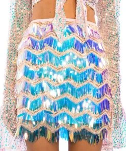 FLASH ON PLEASE SEQUIN MINI SKIRT 4 FLASH ON PLEASE SEQUIN MINI SKIRT -FootJoy Store flash on please sequin mini skirt pink 3 3