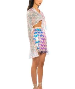 FLASH ON PLEASE SEQUIN MINI SKIRT 6 FLASH ON PLEASE SEQUIN MINI SKIRT -FootJoy Store flash on please sequin mini skirt pink 5 5