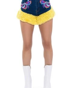 FUN WITH ME DENIM SHORTS -FootJoy Store fun with me denim shorts blue multi 6 6