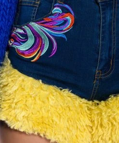 FUN WITH ME DENIM SHORTS -FootJoy Store fun with me denim shorts blue multi 9 9