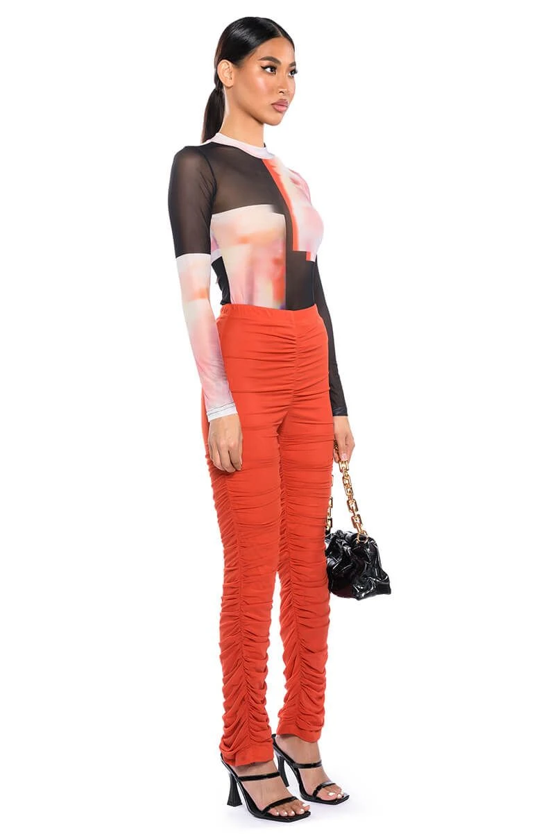 I WIN AGAIN STACKED WIDE LEG LEGGINGS - Image 4