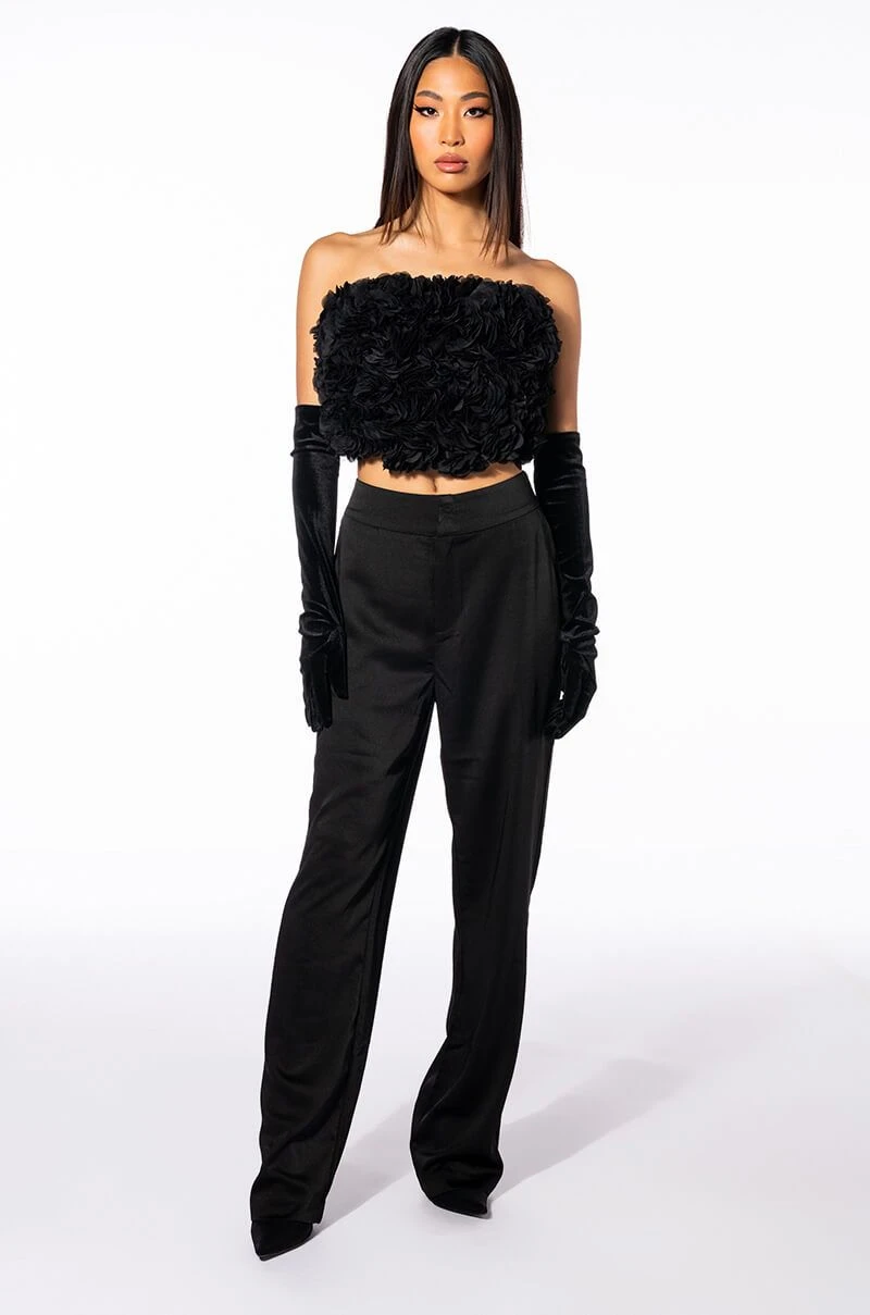 KEEP YOU WAITING HIGH RISE STRAIGHT LEG TROUSER - Image 7