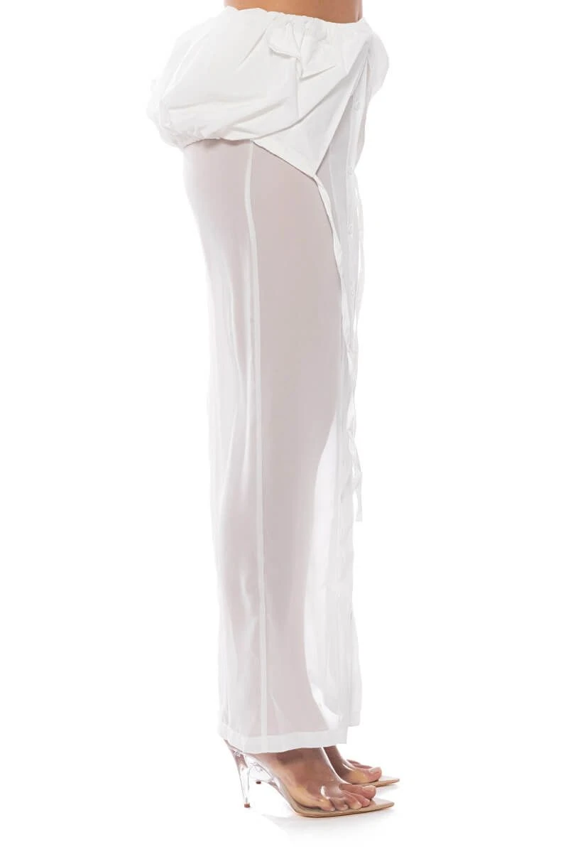 LAYERED SHIRT MAXI SKIRT - Image 6