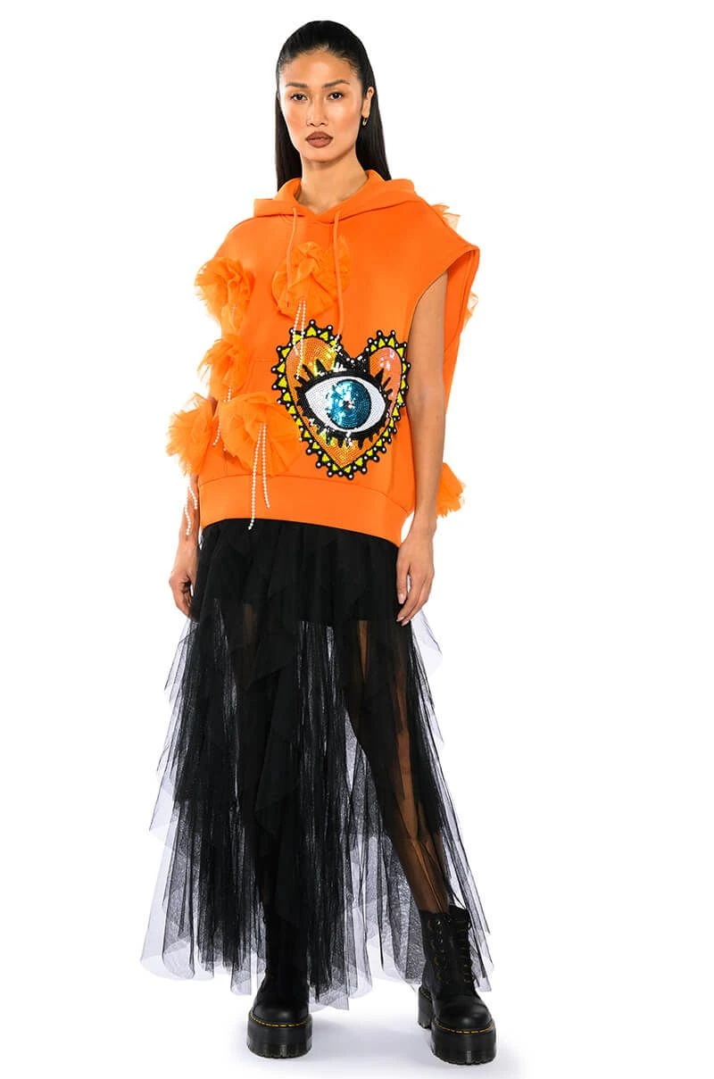 MODERN ROYALTY LAYERED MESH MAXI SKIRT MODERN ROYALTY LAYERED MESH MAXI SKIRT -FootJoy Store modern royalty layered mesh maxi skirt black 4 4 c1