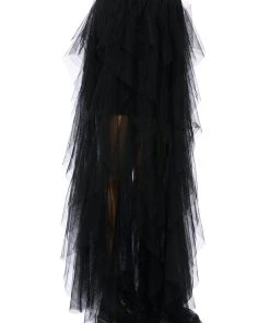 MODERN ROYALTY LAYERED MESH MAXI SKIRT 8 MODERN ROYALTY LAYERED MESH MAXI SKIRT -FootJoy Store modern royalty layered mesh maxi skirt black 7 7 c1