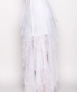 MODERN ROYALTY LAYERED MESH MAXI SKIRT 5 MODERN ROYALTY LAYERED MESH MAXI SKIRT -FootJoy Store modern royalty layered mesh maxi skirt white 5 5