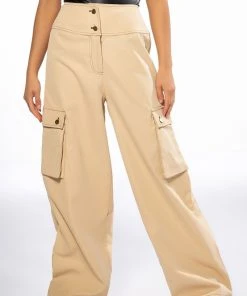MONEY WIDE LEG CARGO PANTS