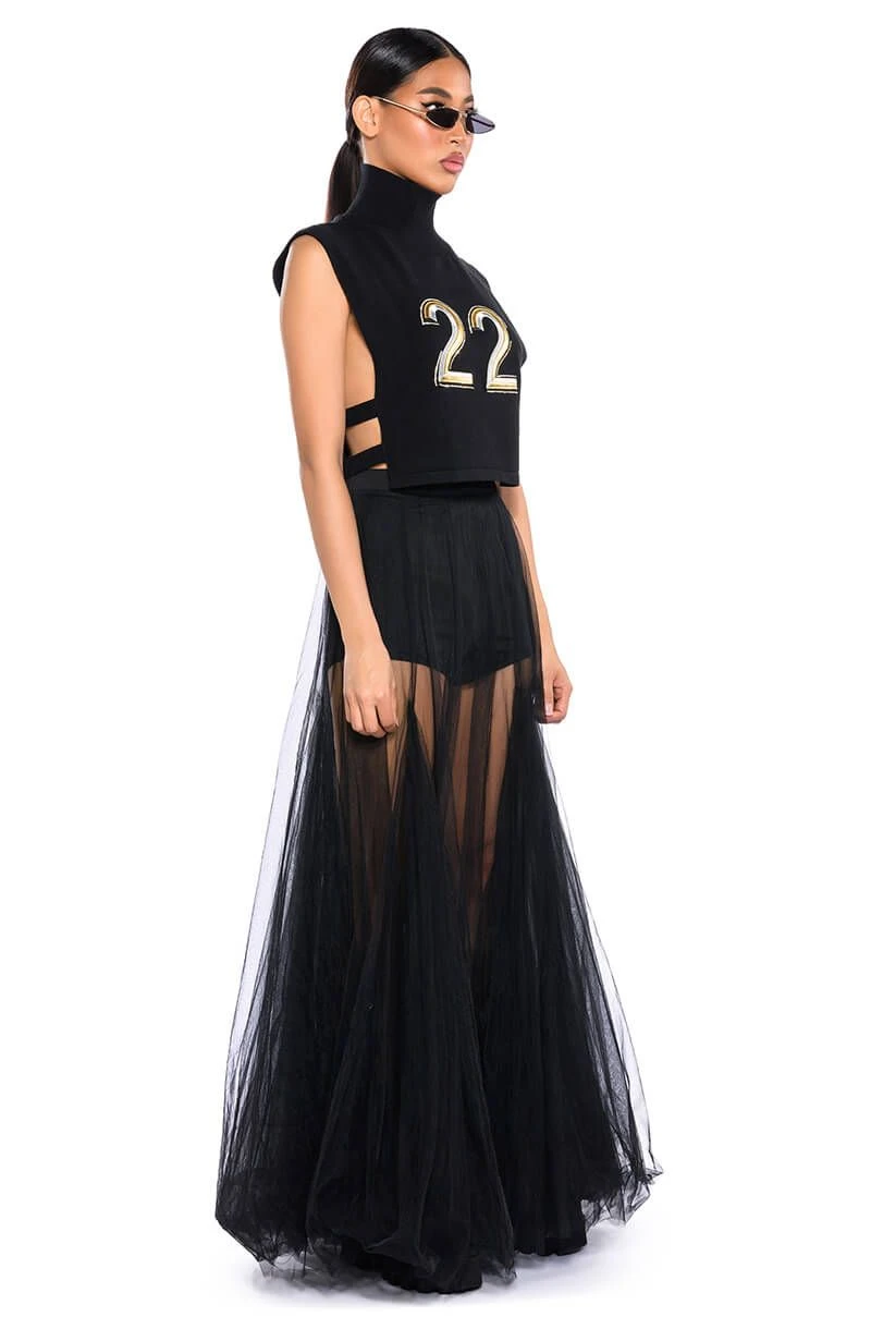 MY ALL MAXI TULLE SKIRT - Image 4