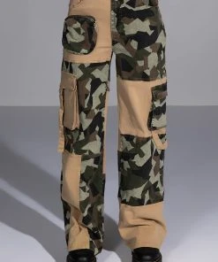 NO HEART PATCHWORK CAMO PANT -FootJoy Store no heart patchwork camo pant brown multi 3 3