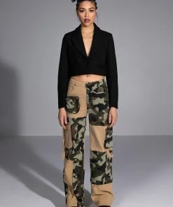 NO HEART PATCHWORK CAMO PANT -FootJoy Store no heart patchwork camo pant brown multi 8 8