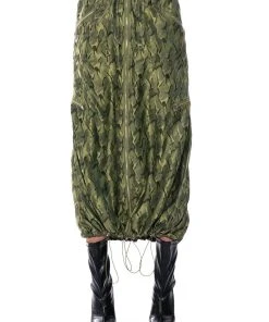 ONE KISS MIDI SKIRT -FootJoy Store one kiss midi skirt green multi 6 6