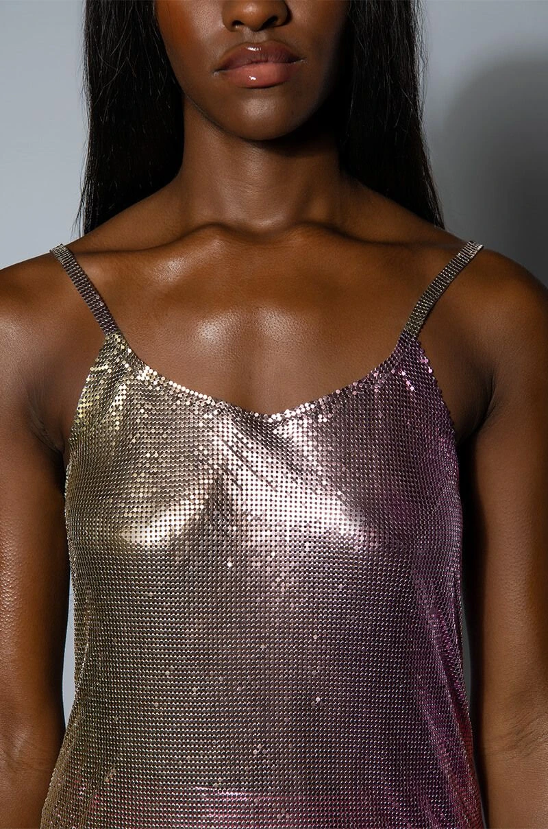 ONE MORE WEEKEND HIGH SHINE CHAINMAIL TANK TOP ONE MORE WEEKEND HIGH SHINE CHAINMAIL TANK TOP -FootJoy Store one more weekend chainmail tank top multi 8 8