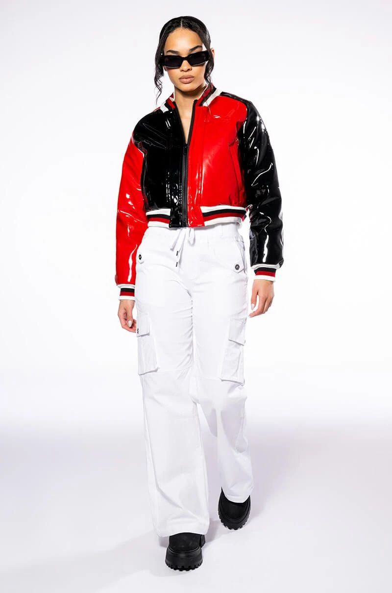 PARKER WIDE LEG CARGO PANTS - Image 2