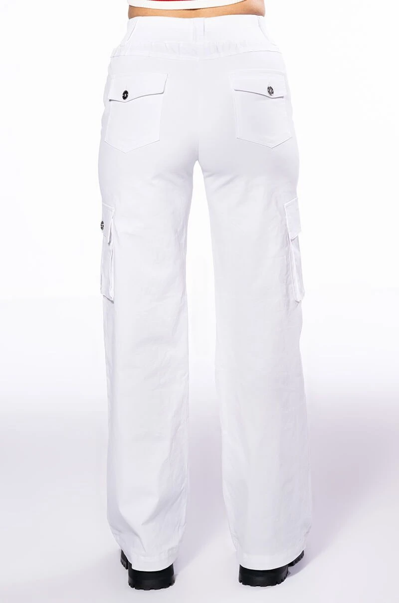 PARKER WIDE LEG CARGO PANTS - Image 5
