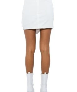 ROMANTICIZING YOU POPLIN MINI SKIRT -FootJoy Store romanticizing you poplin mini skirt white 5 5