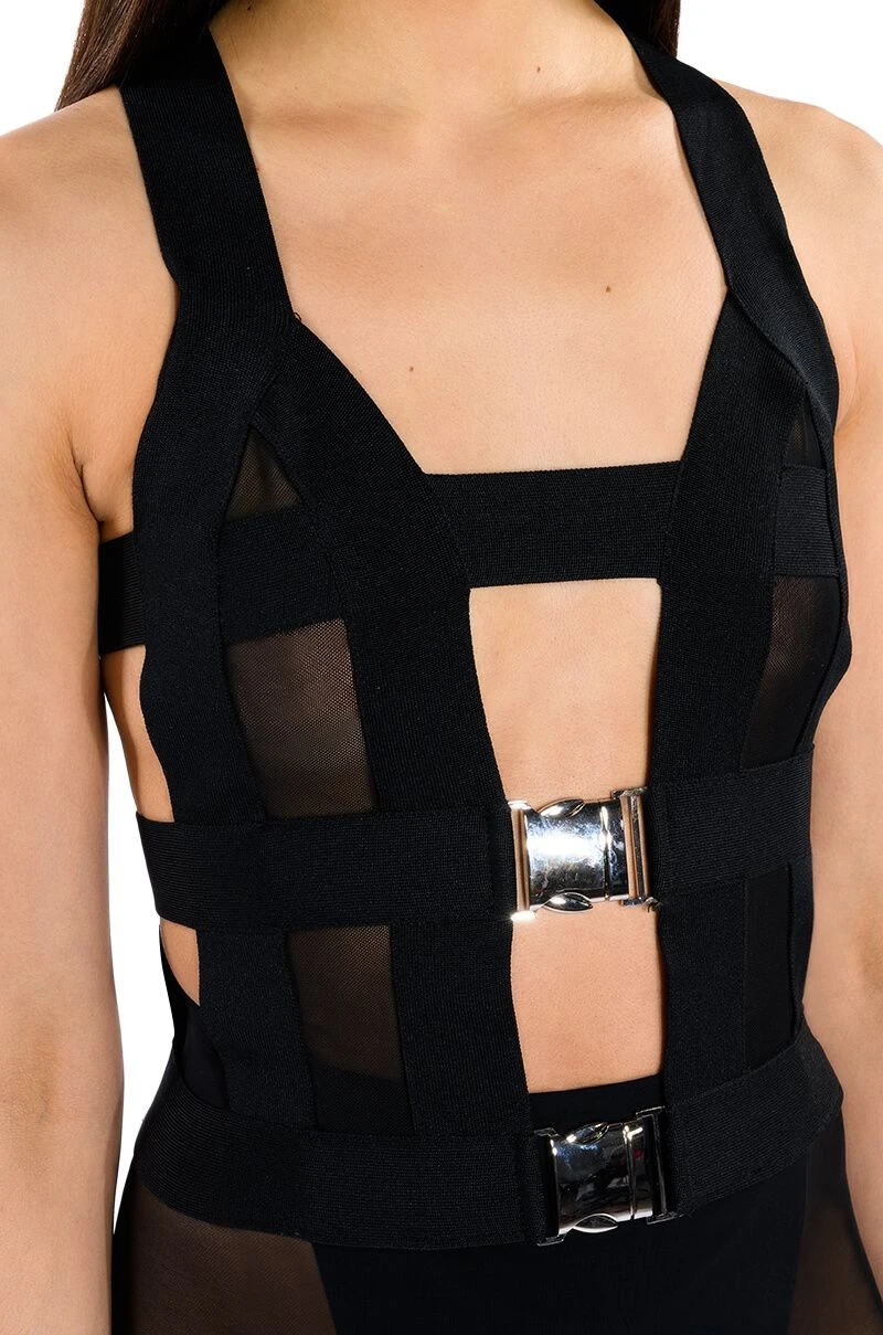SNEAKY LINK BANDAGE CUTOUT TANK - Image 7