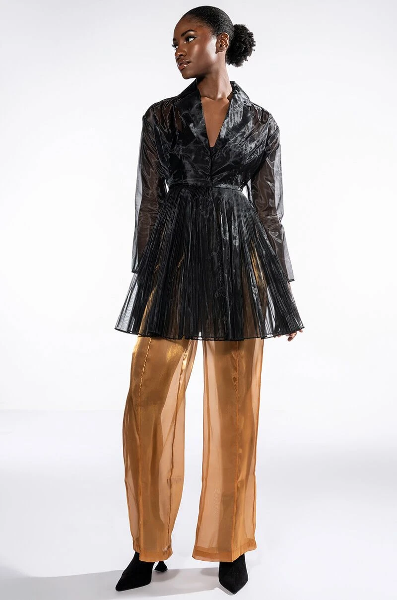 SUN KISSED SHIMMER TROUSER - Image 2