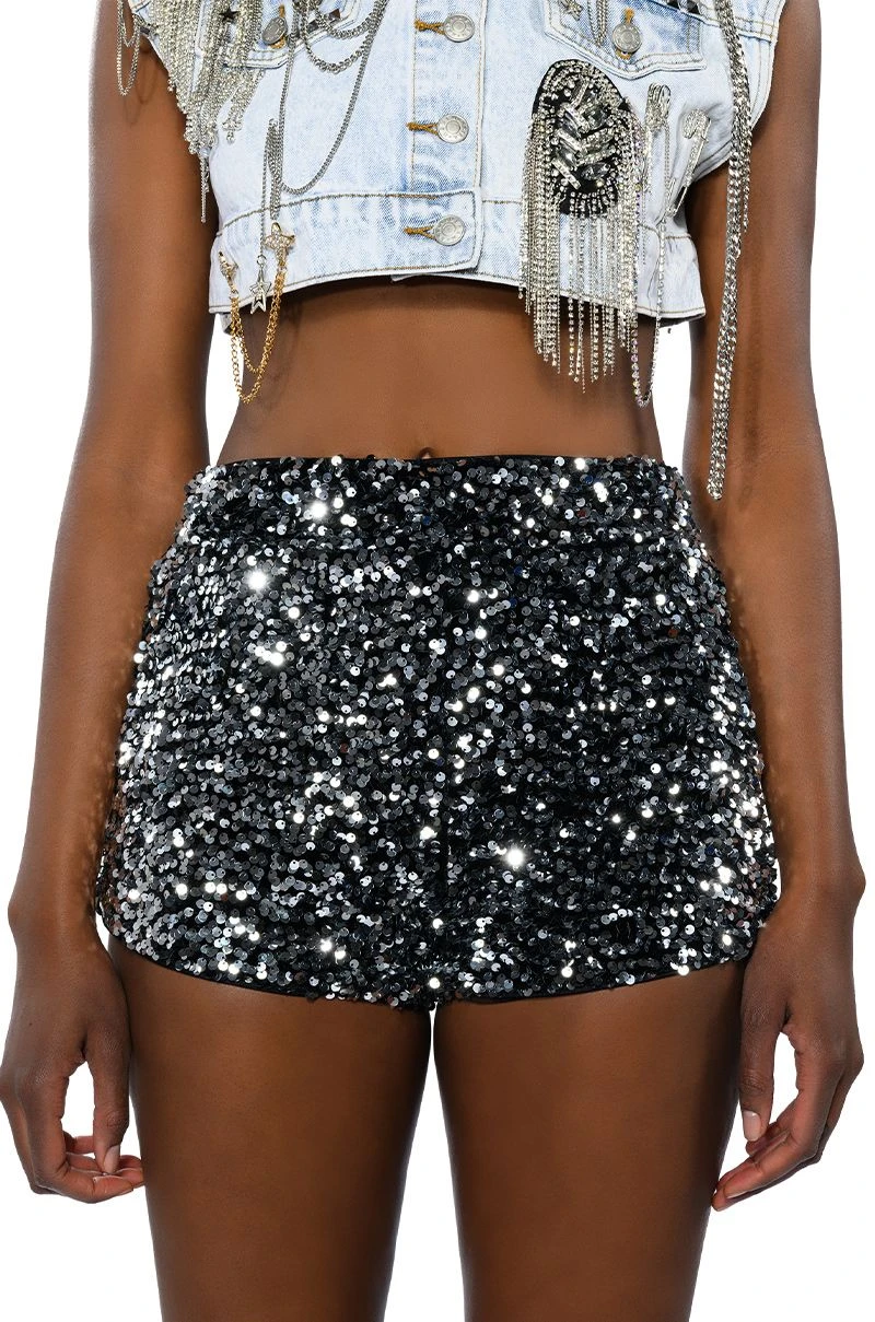 THE BEST ME SEQUIN SHORTS - Image 7